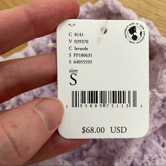 Free People Day N Night Lace Bodysuit in Lilac - Picture 8 of 8